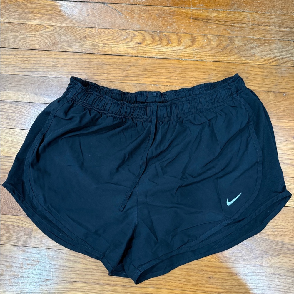 Nike Women's Black Dri-FIT running shorts
